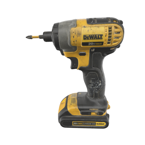 A DeWalt impact driver helps you make holes, screw things, and make you feel powerful. In the digital age, power tools are having a resurgence and often get stolen from jobsites.