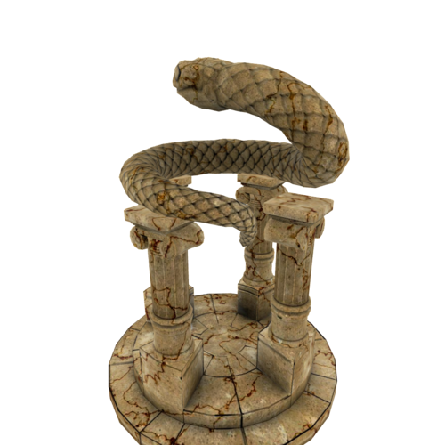 A Snake Statue refers to a carved or cast figure that takes the form of a snake. It can be made from a variety of materials, such as stone, wood, metal, or resin. 