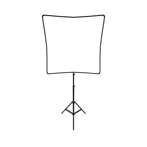 An entry-level studio light for photography or videography. It provides basic, adjustable illumination for smaller studios or less demanding shoots.