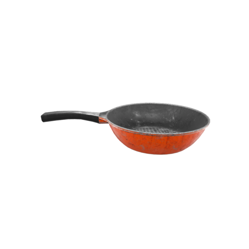 A flat-bottomed pan used for frying, searing, and browning foods. Typically made from cast iron, stainless steel, or non-stick aluminum, it features a long handle for maneuverability and is an essential tool in many forms of cooking.