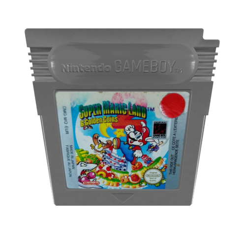The GameBoy cartridge is a physical medium format that stores video game software for the Nintendo GameBoy, a portable gaming device. Each cartridge contains a Read Only Memory (ROM) chip with a specially designed game for the handheld console.
