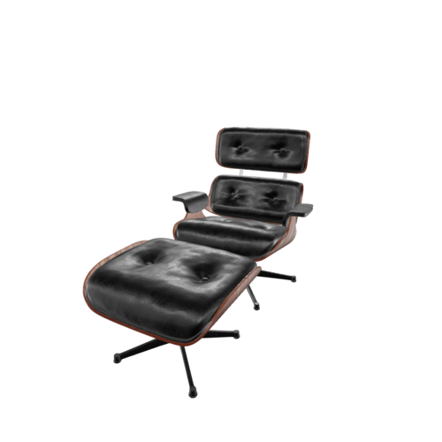 The Eames Lounge Chair and Ottoman is a timeless icon of modern design. Unveiled by Herman Miller, it was designed by Charles and Ray Eames, and represents elegance, comfort, and luxury.