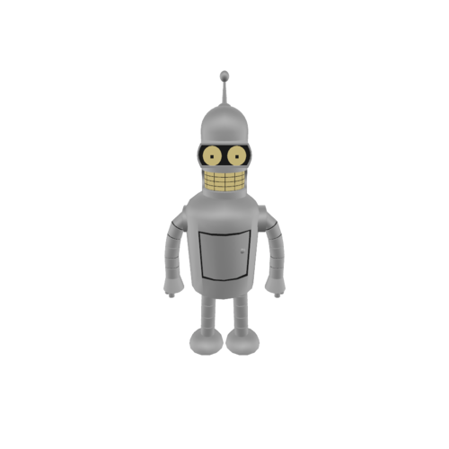 Bender is a main character from the animated series "Futurama." He's a robot with human-like qualities, best known for his sarcastic humor and love of alcohol. 