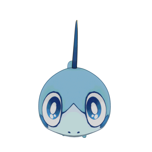 Sobble is a water type Pokémon first introduced in the Pokémon Sword and Shield games. This shy, chameleon-like character is known for its ability to blend into its surroundings.