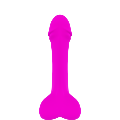 This is a pink sex toy used for penetration. Like other dildos, it mimics the appearance of a penis and can be used for both vaginal and anal penetration.